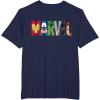 imageMarvel Logo Avengers Super Heroes TShirtNavy Blue