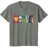 imageMarvel Logo Avengers Super Heroes TShirtOlive Heather