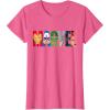 imageMarvel Logo Avengers Super Heroes TShirtPink Heather