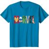 imageMarvel Logo Avengers Super Heroes TShirtSapphire Blue
