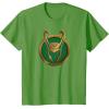 imageMarvel Loki Series Icon TShirtGrass Green
