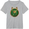 imageMarvel Loki Series Icon TShirtHeather Grey