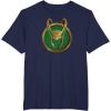 imageMarvel Loki Series Icon TShirtNavy Blue