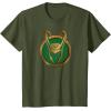 imageMarvel Loki Series Icon TShirtOlive Green