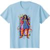 imageMarvel Ms Marvel Kamala Khan Mural Art TShirtBaby Blue