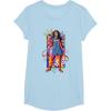 imageMarvel Ms Marvel Kamala Khan Mural Art TShirtBaby Blue