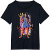imageMarvel Ms Marvel Kamala Khan Mural Art TShirtBlack