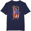 imageMarvel Ms Marvel Kamala Khan Mural Art TShirtNavy Blue