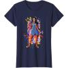 imageMarvel Ms Marvel Kamala Khan Mural Art TShirtNavy Blue