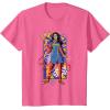 imageMarvel Ms Marvel Kamala Khan Mural Art TShirtPink Heather