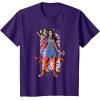 imageMarvel Ms Marvel Kamala Khan Mural Art TShirtPurple
