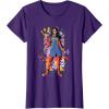 imageMarvel Ms Marvel Kamala Khan Mural Art TShirtPurple
