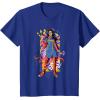 imageMarvel Ms Marvel Kamala Khan Mural Art TShirtRoyal Blue