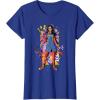 imageMarvel Ms Marvel Kamala Khan Mural Art TShirtRoyal Blue