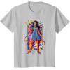 imageMarvel Ms Marvel Kamala Khan Mural Art TShirtSilver Grey