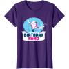 imageMarvel SpiderGwen Ghost Spider Toon Confetti Birthday Hero TShirtPurple