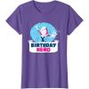 imageMarvel SpiderGwen Ghost Spider Toon Confetti Birthday Hero TShirtPurple Heather