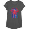 imageMarvel SpiderMan Across the SpiderVerse 2099 Symbol Icon TShirtAsphalt Grey