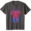 imageMarvel SpiderMan Across the SpiderVerse 2099 Symbol Icon TShirtAsphalt Grey