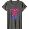 imageMarvel SpiderMan Across the SpiderVerse 2099 Symbol Icon TShirtAsphalt Grey