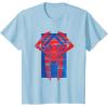 imageMarvel SpiderMan Across the SpiderVerse 2099 Symbol Icon TShirtBaby Blue