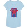 imageMarvel SpiderMan Across the SpiderVerse 2099 Symbol Icon TShirtBaby Blue