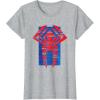 imageMarvel SpiderMan Across the SpiderVerse 2099 Symbol Icon TShirtHeather Grey