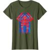 imageMarvel SpiderMan Across the SpiderVerse 2099 Symbol Icon TShirtOlive Green
