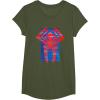 imageMarvel SpiderMan Across the SpiderVerse 2099 Symbol Icon TShirtOlive Green