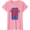 imageMarvel SpiderMan Across the SpiderVerse 2099 Symbol Icon TShirtPink