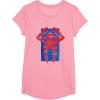 imageMarvel SpiderMan Across the SpiderVerse 2099 Symbol Icon TShirtPink