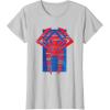 imageMarvel SpiderMan Across the SpiderVerse 2099 Symbol Icon TShirtSilver Grey