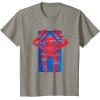 imageMarvel SpiderMan Across the SpiderVerse 2099 Symbol Icon TShirtSlate Grey