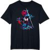 imageMarvel SpiderMan Across the SpiderVerse Miles Glitch TShirtBlack