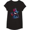 imageMarvel SpiderMan Across the SpiderVerse Miles Glitch TShirtBlack
