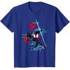 imageMarvel SpiderMan Across the SpiderVerse Miles Glitch TShirtRoyal Blue
