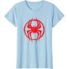 imageMarvel SpiderMan Across the SpiderVerse Miles Symbol TShirtBaby Blue