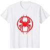 imageMarvel SpiderMan Across the SpiderVerse Miles Symbol TShirtWhite