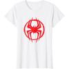 imageMarvel SpiderMan Across the SpiderVerse Miles Symbol TShirtWhite