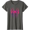 imageMarvel SpiderMan Across the SpiderVerse SpiderGwen Icon TShirtAsphalt Grey