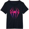 imageMarvel SpiderMan Across the SpiderVerse SpiderGwen Icon TShirtBlack