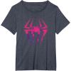 imageMarvel SpiderMan Across the SpiderVerse SpiderGwen Icon TShirtHeather Blue
