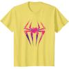 imageMarvel SpiderMan Across the SpiderVerse SpiderGwen Icon TShirtLemon Yellow