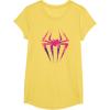 imageMarvel SpiderMan Across the SpiderVerse SpiderGwen Icon TShirtLemon Yellow