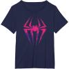 imageMarvel SpiderMan Across the SpiderVerse SpiderGwen Icon TShirtNavy Blue