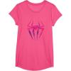 imageMarvel SpiderMan Across the SpiderVerse SpiderGwen Icon TShirtPink Heather