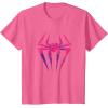 imageMarvel SpiderMan Across the SpiderVerse SpiderGwen Icon TShirtPink Heather