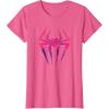 imageMarvel SpiderMan Across the SpiderVerse SpiderGwen Icon TShirtPink Heather