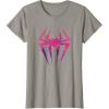 imageMarvel SpiderMan Across the SpiderVerse SpiderGwen Icon TShirtSlate Grey