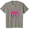 imageMarvel SpiderMan Across the SpiderVerse SpiderGwen Icon TShirtSlate Grey